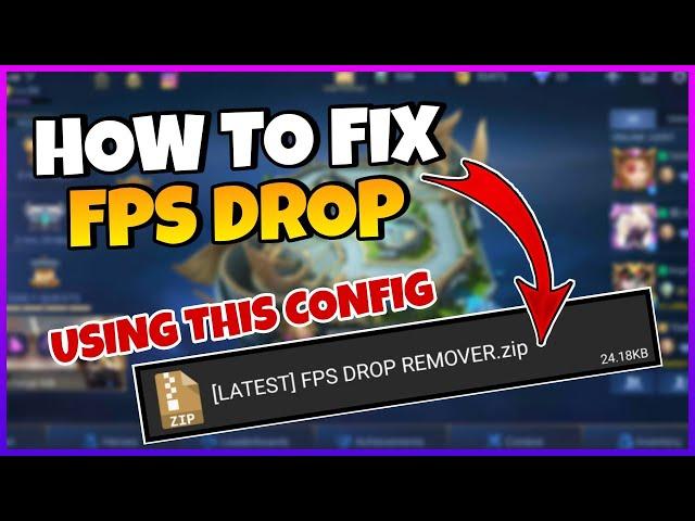 HOW TO FIX FPS DROP IN MOBILE LEGENDS | WORKING 100%