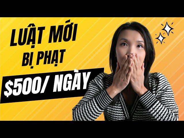 Không muốn Bị PHẠT $500/Ngày? - Chủ Doanh Nghiệp Mỹ phải làm Ngay