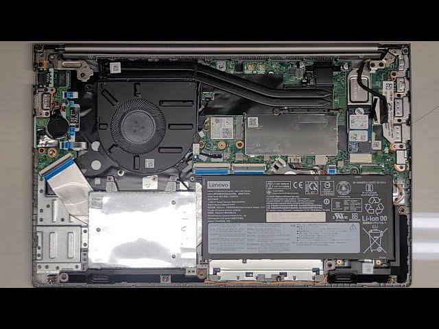 Lenovo ThinkBook 15 G2ITL Disassembly RAM SSD Hard Drive Upgrade CMOS RTC Battery Replacement Repair