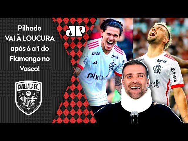 "6 A 1??? QUE HUMILHAÇÃO! O que o Flamengo FEZ com o Vasco hoje foi..." Pilhado VAI À LOUCURA!