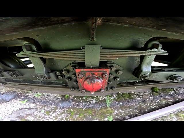 Букс тендера паровоза Кч4 2 / Kč4 steam locomotive tender axle box