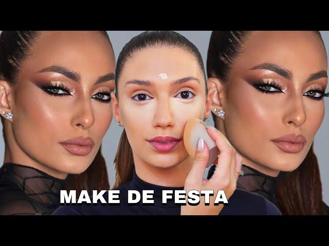 MAKE PROFISSIONAL PARA FESTAS | A MAQUIAGEM MAIS LINDA QUE EXISTE!!!