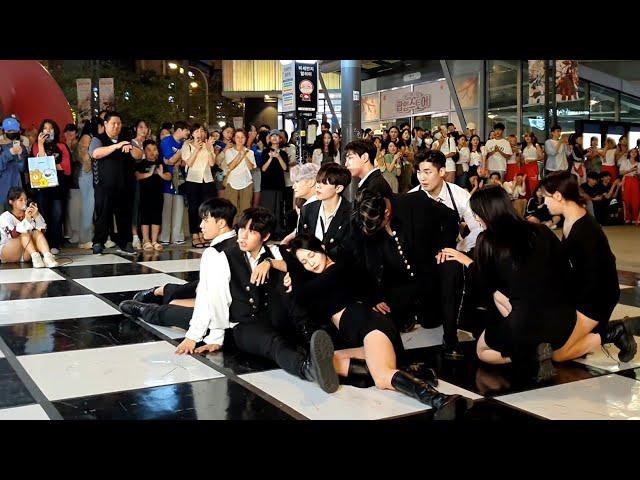 [STREET ARTIST] FEVER & WILDEYES, YONSEI & KOREA UNIVERSITY DANCE TEAM. COMBINED SINCHON BUSKING.