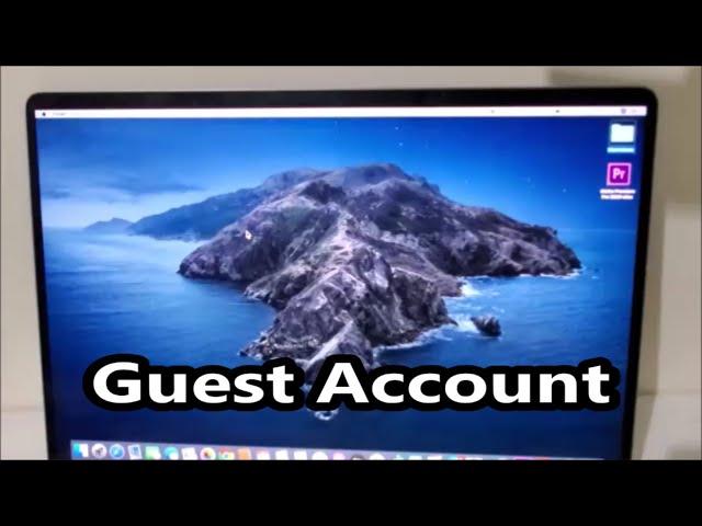 Mac How to Create a Guest Account! (& Access)