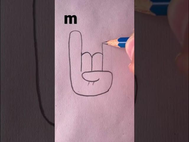 Drawing with ‘m’