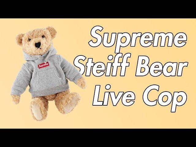 Supreme Steiff Bear Live Cop Mobile (Got it!) #supreme #livecop