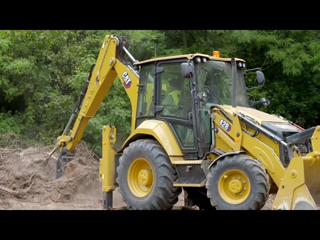 Cat® 428 Backhoe Loader – Features and Benefits (Europe)