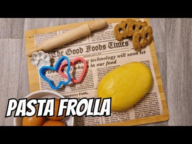 PASTA FROLLA PRONTA IN POCHI MINUTI FACILE DA STENDERE! NON SI SBRICIOLA, NON SI ROMPE#pastafrolla