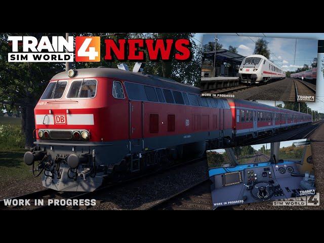 Train Sim World 4 ROADMAP | BAUREIHE 218 angekündigt | IC STEUERWAGEN | Baureihe 101 EXPERT | NEWS