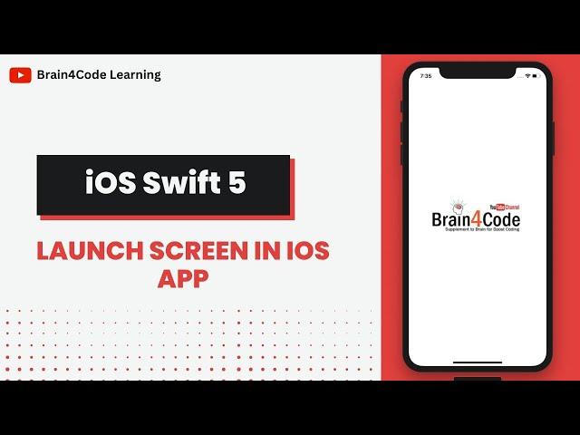 Launch Screen with Image Logo in Swift 5 UIKit | Hindi | iOS Tutorial Beginners Hindi | Free Course