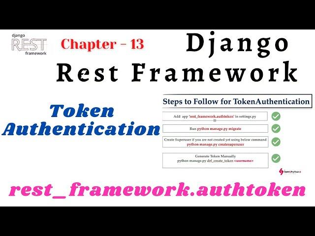 Token Authentication in Django Rest Framework