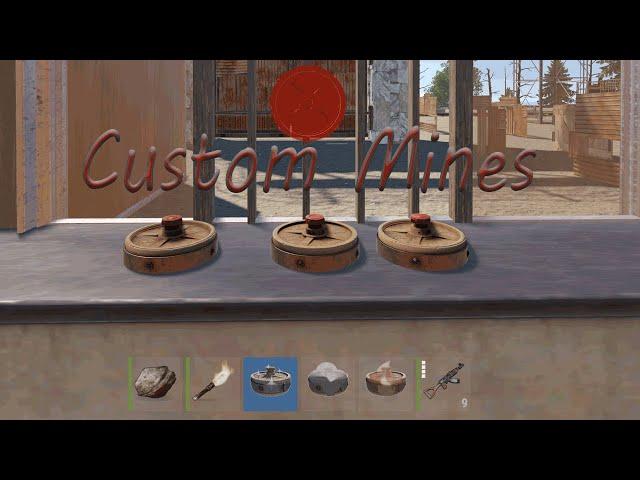 Custom Mines Rust Plugin