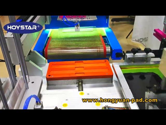 Full Automatic Ruler Screen Printing Machine 30cm Plastic Ruler Printing