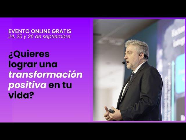 Las claves para lograr una transformación positiva y duradera | Evento gratis con Álex Rovira