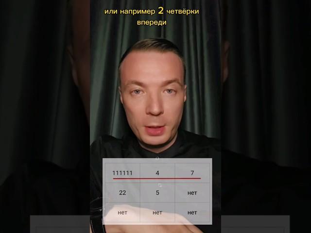 ШЕСТЬ ЕДИНИЦ в Квадрате Пифагора Ч2/Нумерология/Дмитрий Шимко dmitriy-shimko.ru #shorts