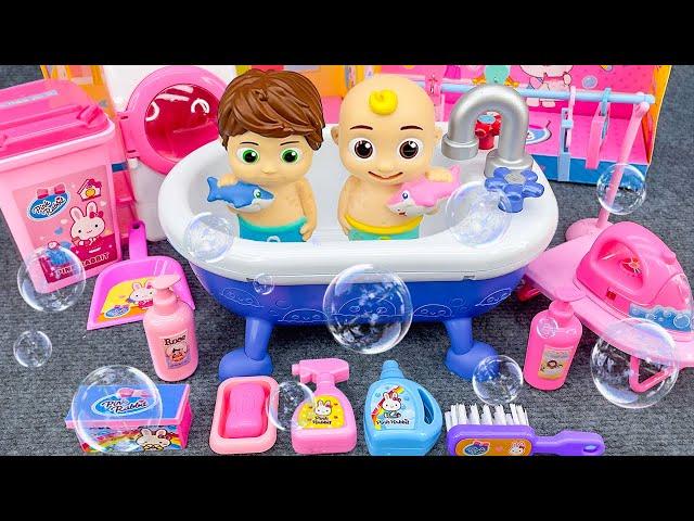 61 Menit Kepuasan Membuka kemasan Mainan Mandi Bayi Lucu  Bak Mandi Boneka Lucu ASMR | Review Toys