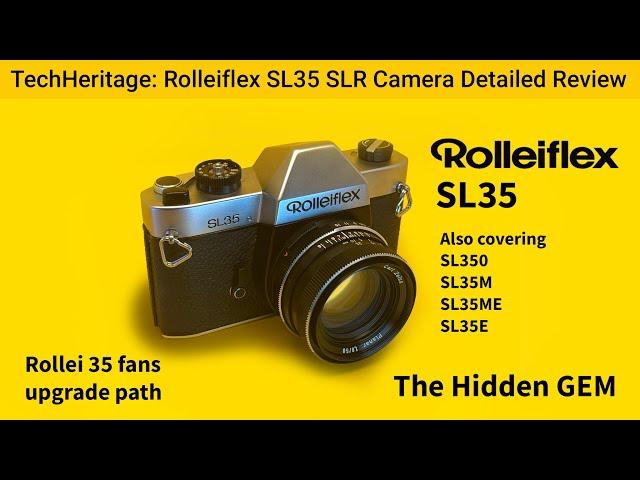 Rolleiflex SL35 Detailed Review and Demonstration