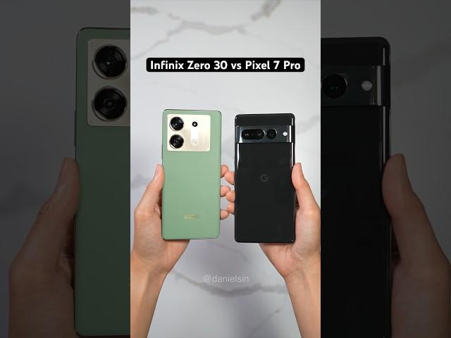 Infinix Zero 30 vs Pixel 7 Pro Camera Comparison!