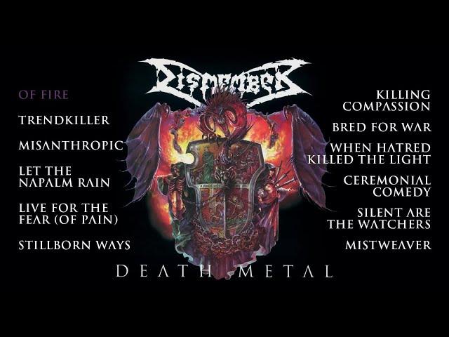 DISMEMBER - Death Metal (OFFICIAL FULL ALBUM STREAM)