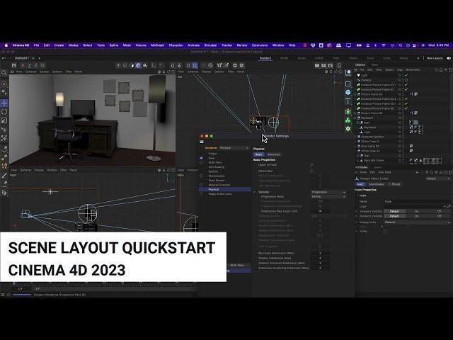 Placing Objects from the Asset Browser in Cinema 4D 2023 [Beginner Tutorial]