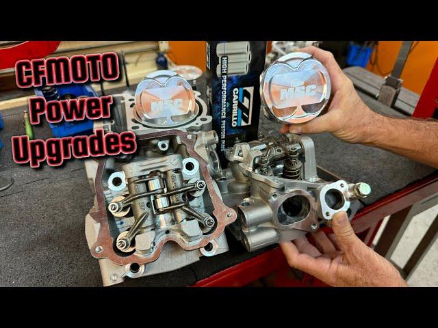 CFMOTO 1000 & Z950 H.O. Big Bore Kits & Ported Heads, Cams & More