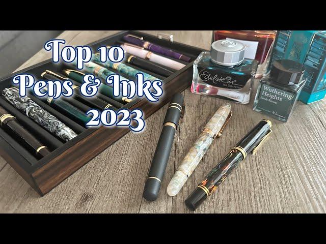 Can you guess my TOP 10 Fountain Pens & Inks of 2023?