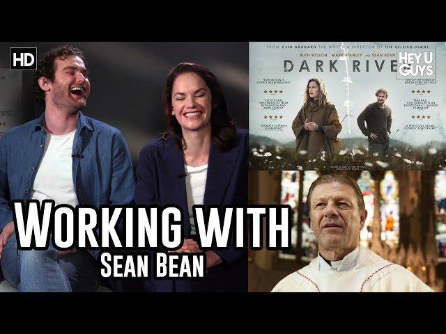 Ruth Wilson & Mark Stanley working with Sean Bean in Dark River