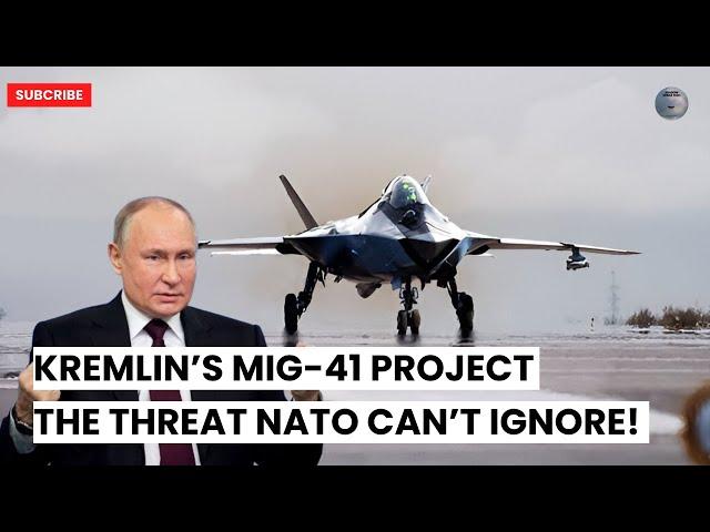 "Russian MiG-41 Stealth Interceptor: Breaking New Boundaries in Speed and Stealth"