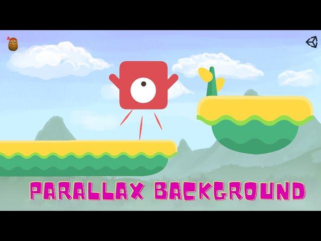 Parallax Background Effect- 2D Platformer for noobs - Unity Course - #7