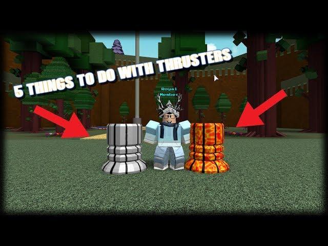 Build a Boat For Treasure | 5 Things to do With Thrusters #1