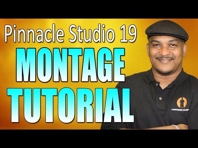 Pinnacle Studio 19 Ultimate - Slideshow / Montage Tutorial