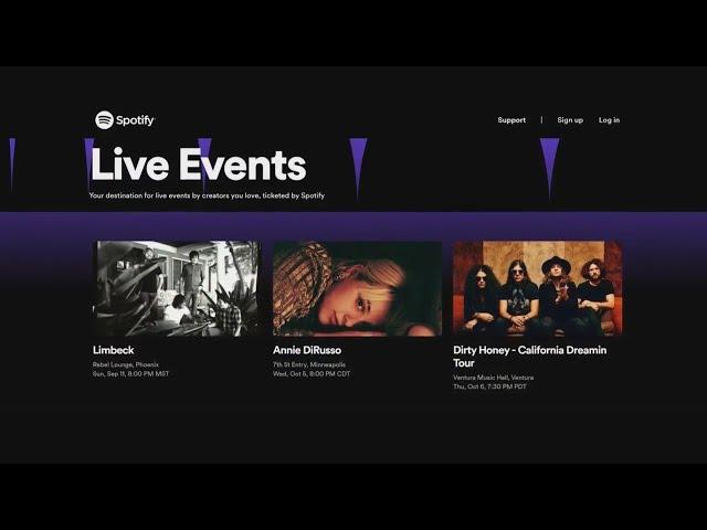 Spotify expanding into ticket industry