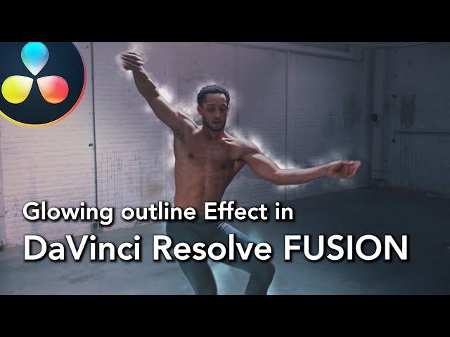 Glowing Outline Effect in DaVinci Resolve Fusion