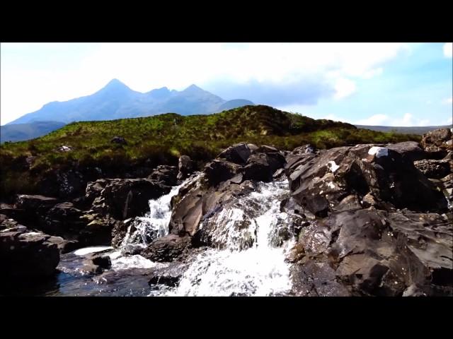 Waterfall Near Sligachan Campsite on Skye