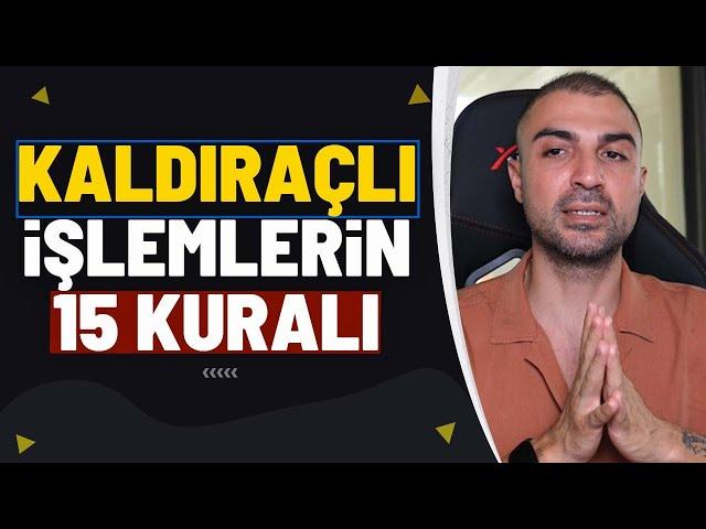 A'dan Z'ye Kaldıraçlı (Vadeli) İşlemler - Kazandıran Kural ve Stratejiler