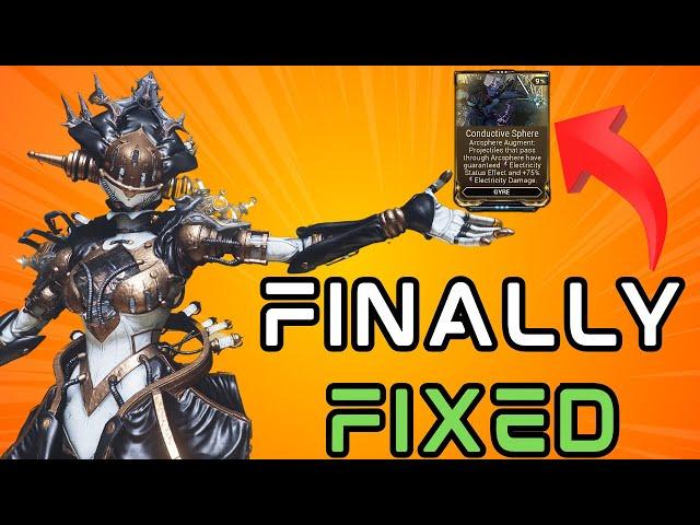 Gyre's FINAL Form - Conductive Sphere FIXED! | Warframe