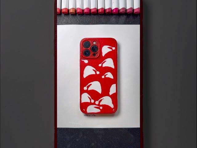 Let’s Create a Phone Case for Christmas!  #creative #art #diy