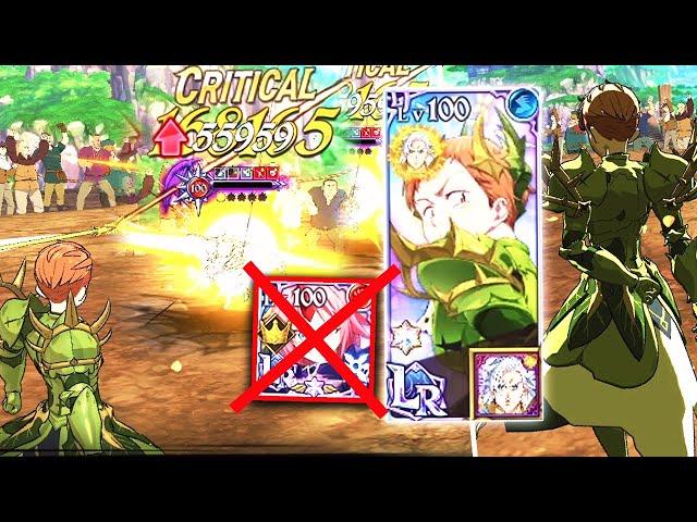 LR KING IS THE ANSWER TO LR MILIM!! TURN 1 ONESHOT* BOOM KACHOW CRAZYNESS IN 7DS GRAND CROSS PVP!