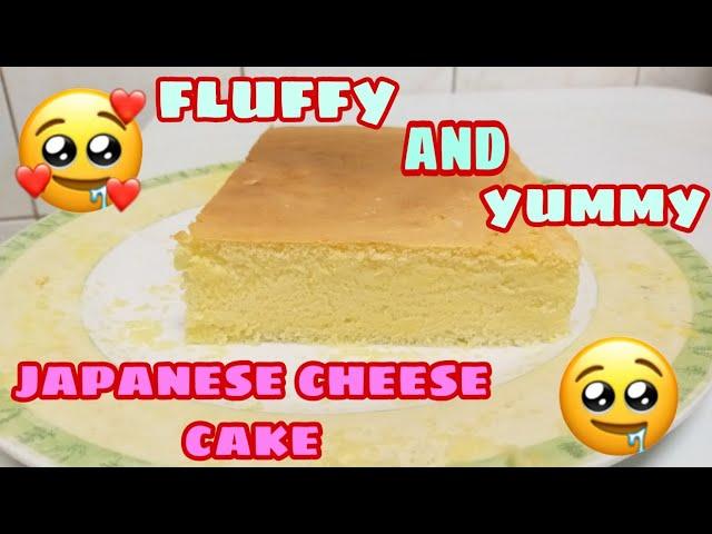 HOMEMADE JAPANESE CHEESE CAKE||FLUFFY AND DELICIOUS
