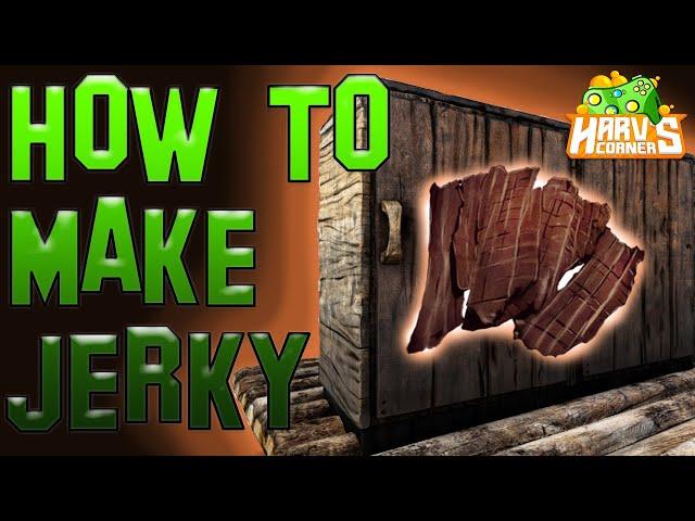 Ark How To Make Jerky - Ark Survival Evolved