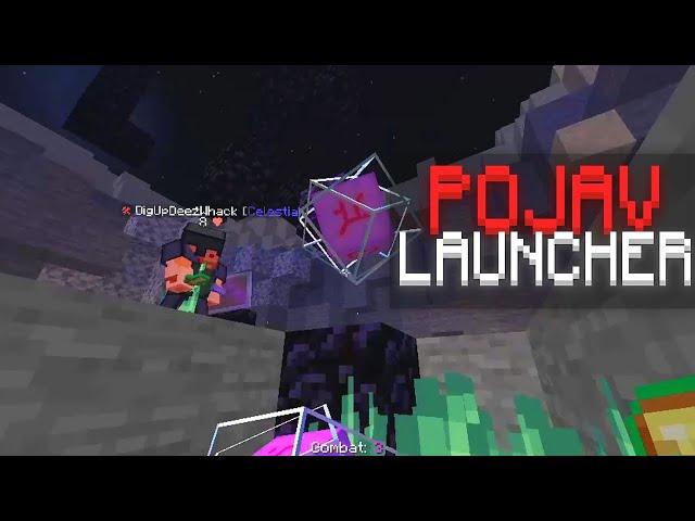 crystal pvp on POJAV launcher....