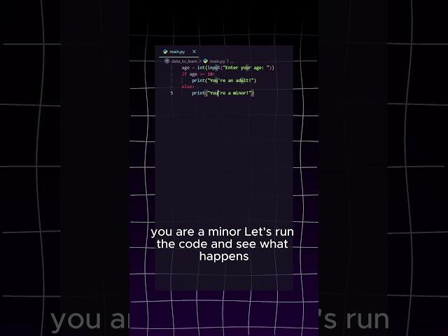 Master If-Else Statements in Python  #coding #python  #programming #python #vscode #tutorial