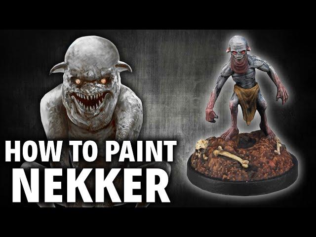 How to paint Nekker (The Witcher: Old World boardgame)