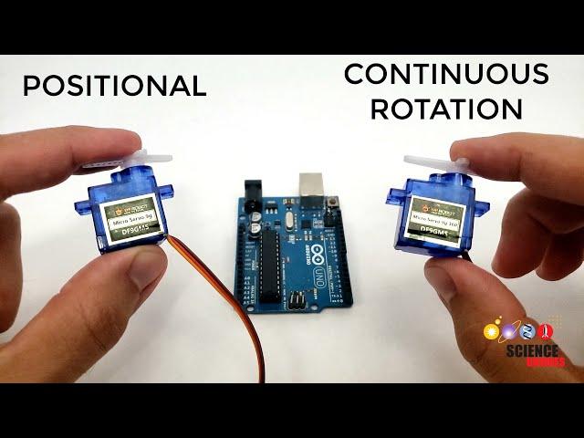 Positional vs Continuous Rotation Servo Motors