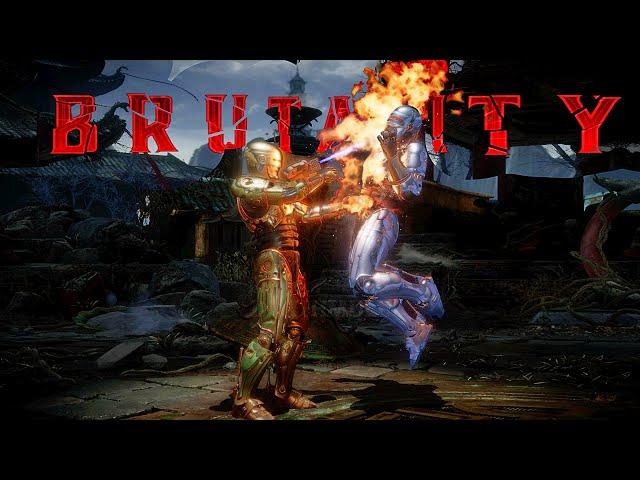 MK11 All Robocop Brutalities, Fatalities, Friendship, Fatal Blow & Ending