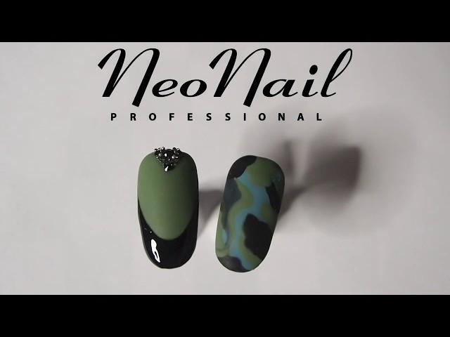 Мастер-класс "Френч цвета хаки": дизайн гель-лаками от NeoNail Professional