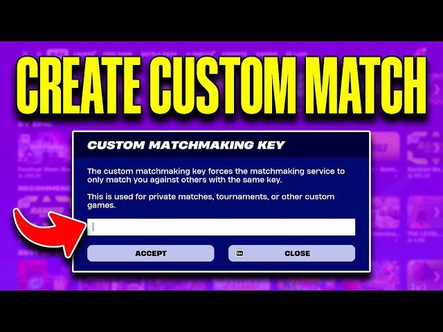 How to Create Custom Match in Fortnite (2024) - How to Join Private Match in Fortnite