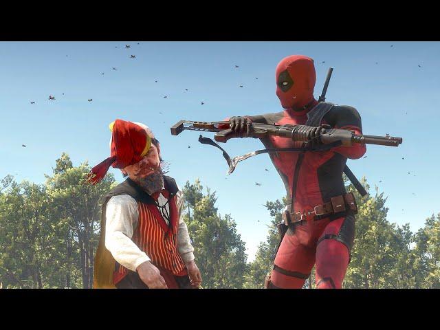 Red Dead Redemption 2 - Arthur Becomes Deadpool