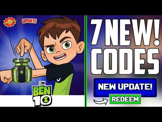 NEW!BEN 10 SUPER HERO TIME ROBLOX CODES 2024 - BEN 10 SUPER HERO TIME CODES