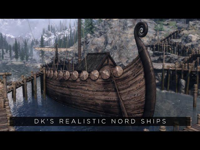 Skyrim Mod 2020: DK's Realistic Nord Ships